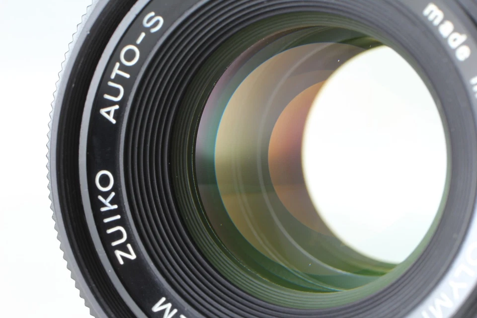 🎦👀🌟N COMO NUEVO🌟 Lente Olympus OM-System Zuiko Auto-S 50mm F1.8 MF de JAPÓN - Imagen 2 de 4