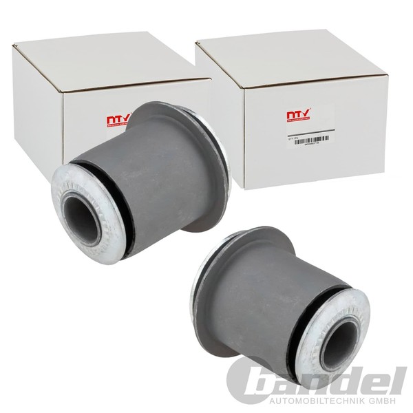 2X NTY Querlenkerlager Buchsen Innen Unten Vorne Passend FüR Toyota 4 Land-image