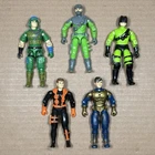 Lot of 5 Vintage GI Joe Action Figures - Read Description
