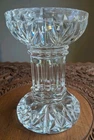 Waterford Crystal Glass Bethany 5.5" Pillar Holder Stand for 3" Candle Vintage