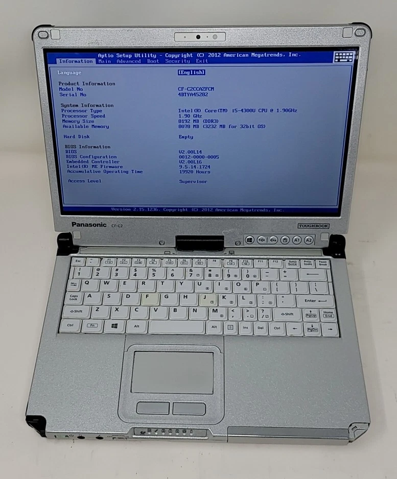 Panasonic Toughbook Cf-C2 PC Laptops & Netbooks for Sale | Shop