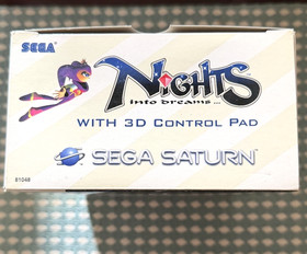 🔥 NiGHTS Into Dreams Sega Saturn 3D Control Pad Bundle CIB Complete Minty 🔥