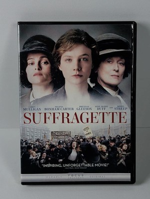 Suffragette (2015) Widescreen DVD VG Carey Mulligan Free Shipping