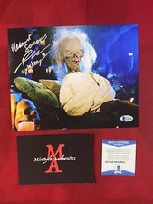 John Kassir autographed signed 8x10 photo Tales From The Crypt Beckett COA