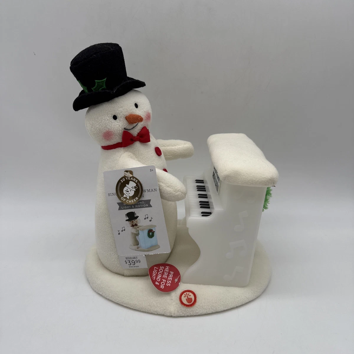 Hallmark Piano Snowman for sale | eBay