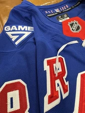 New York Rangers Game 7 Ad Patch For Home And Away Jersey