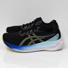 Asics Gel Kayano 30 Black Blue Glow Yellow Wo...