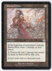Barbed Wire 287 Uncommon Mercadian Masques Magic: The Gathering