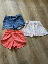 The Children's Place All in Motion Girls Shorts/Skirt Lot Size 12 L 10/12
