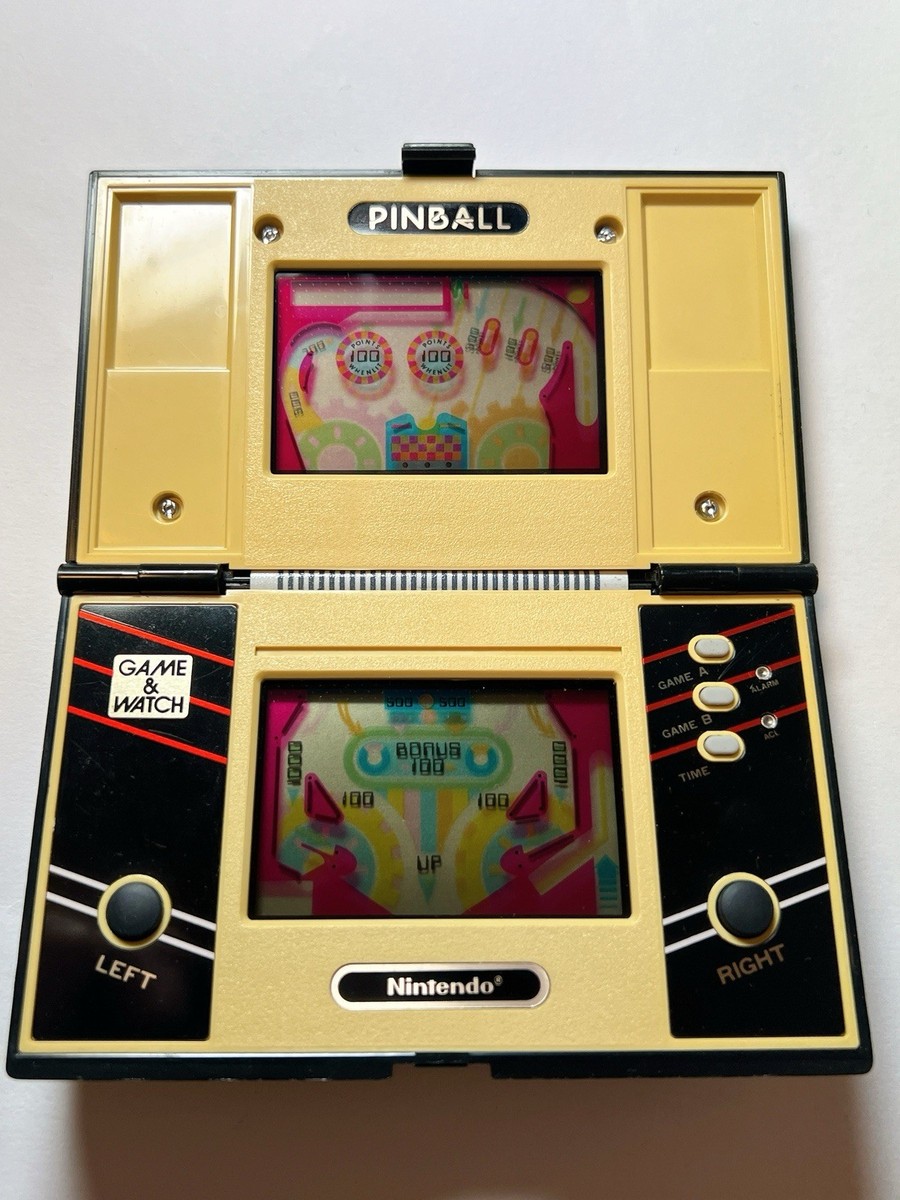 その他 Nintendo Game & Watch Pinball NINTENDO GAME AND & WATCH PINBALL Multi Screen 1983 Tested Working