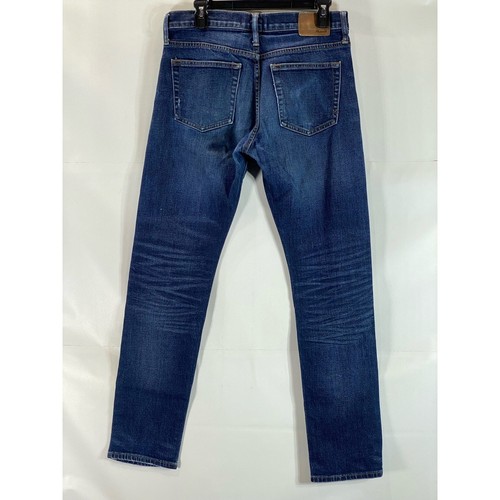 MADEWELL Men's Aldercreek Wash Selvedge Slim-Fit Five-Pocket Denim Jean SZ 31X32 - Picture 2 of 13
