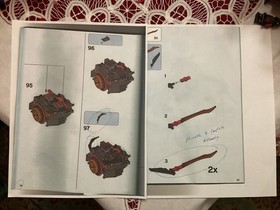 LEGO NINJAGO: Dawn of Iron Doom (70626) Incomplete Set (97% - Missing 18 Pieces)