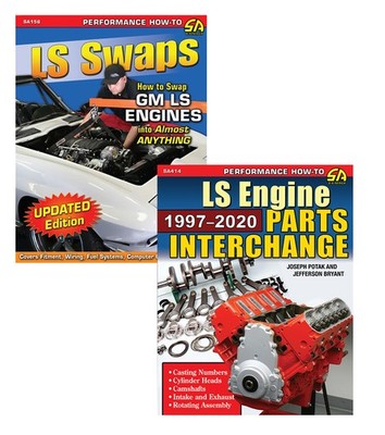How To Swap Gm Ls Engines Into Almost Anything Parts Interchange 2 Book Set