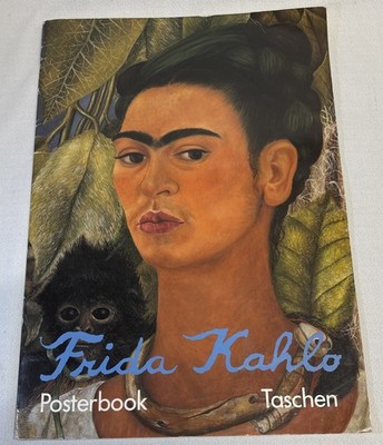 Frida Kahlo VTG 1992 Posterbook Taschen Complete 6 Framable Prints ￼