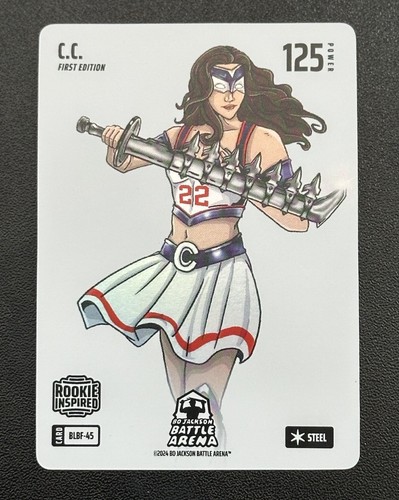 Bo Jackson Battle Arena Alpha #BLBF-45 C.C. Caitlyn Clark Blizzard Steel RC