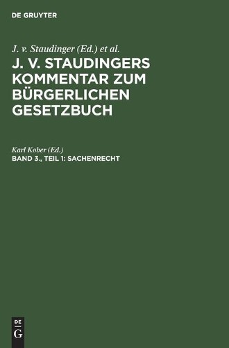 Sachenrecht (Hardback)