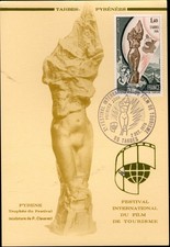 1906+ FDC  CARTE MAX 1er JOUR  10° FESTIVAL INTERNATIONAL DU FILM DE TOURISME