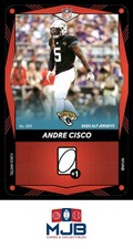 2025 UNO Elite Alt Jerseys Edition - Red Andre Cisco #025 Jacksonville Jaguars