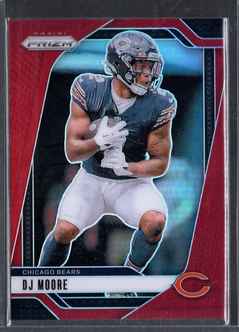 2024 Panini Prizm #48 DJ Moore Retail Red