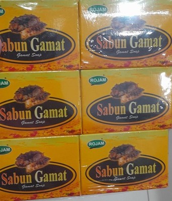 12s ROJAM Gamat (Sea Cucumber) Soap 80g Natural Body Cleansing Moisturizing Bar