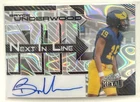 2025 Leaf Metal Football Next In Line Silver Lava Auto 10/15 Bryce Underwood