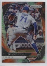 2020 Panini Prizm Mega Box Cosmic Haze Prizm TJ Zeuch #3 1k2s