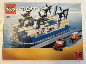 LEGO CREATOR 3 in 1 Transport Ferry (#4997) 100% Complete including all Manuals