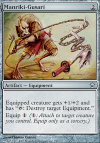1x Manriki-Gusari - Foil Light Play MTG Magic - Kid Icarus -