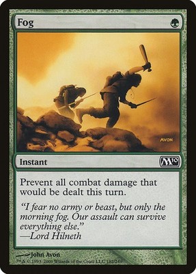 Fog NonFoil Magic 2010 182 NM MTG