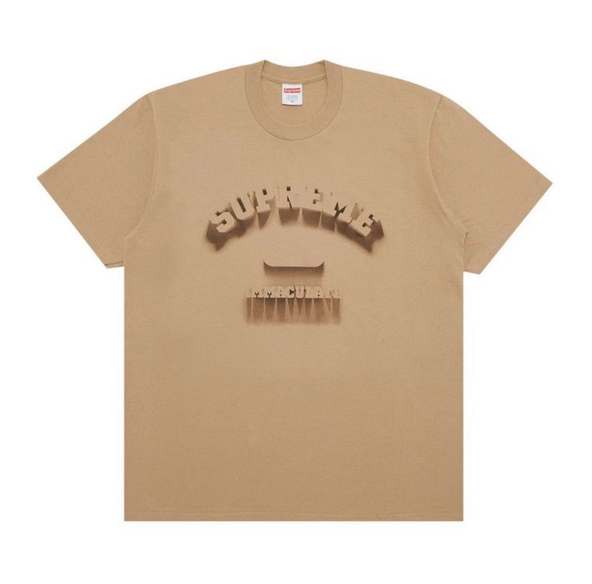 Tee shirt manches courtes Supreme Shadow « Kaki » homme taille L authentique