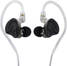 "Linsoul KZ ZSN PRO X Dual Driver 1BA 1DD Hybrid Metal Earphones HiFi in-Ear Mon