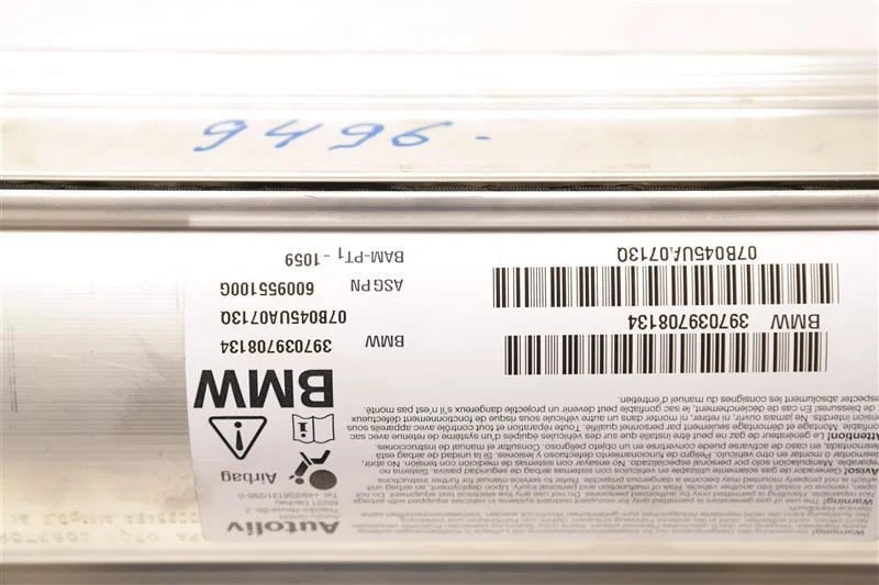 PASSANGER DASH AIR BAG 72127039708 2006-2010 BMW M5 Foto 4 de 4