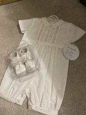 Boys Sarah Louise Christening Outfit Aged 6 Months New