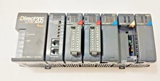 DIRECT LOGIC 205 KOYO PLC DL240 CPU D2-16TD1-2IN D2-16TD1-2 OUT D2-06BDC-1