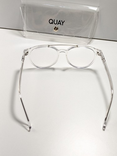 QUAY Australia "Comment Below" Blaulichtbrille Fashion Plano Brille - Bild 9 von 9
