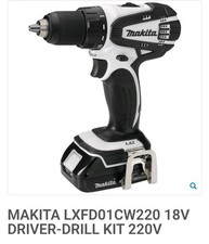 Makita Cordless Drill W/ 18v Battery  include...