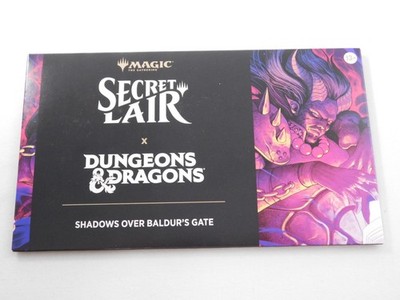 NEW Secret Lair x Dungeons & Dragons Shadows Over Baldur's Gate Mtg Non-Foil NF