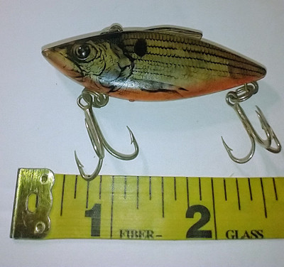Vintage 1/2 Oz. Bill Lewis Rat-L-Trap Fishing Lure | eBay