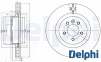 2X Bremsscheibe Delphi BG9007C 2 Bremsscheiben Vorderachse Vorne FüR Land Rover