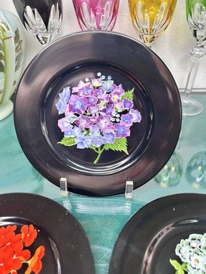 全8枚Tiffany&Co.ティファニー Mrs.Delany'sFlowers TIFFANY & CO. MRS. DELANY'S FLOWERS Plate 4 Piece Set Box SYBIL