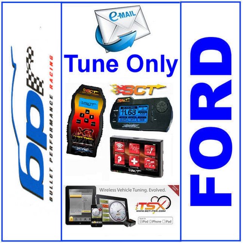 Email Tunes FORD SCT FLASH TUNER  X3 X4 -BA BF FG 6Cly XR6T Turbo F6 FPV Stage 3 - Picture 1 of 6