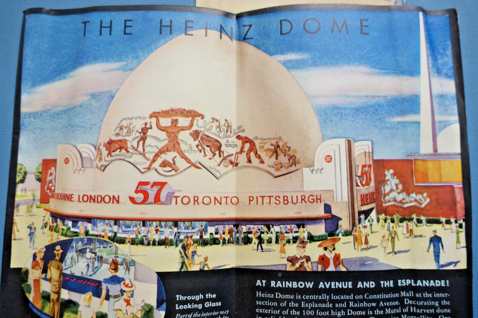 1939 New York World's Fair (7) PAMPHLETS,BOOKLETSHeinz,GM,BeechNut,GE