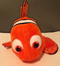 Disney Store Finding Nemo Plush Orange Clownfish 17" Long Pixar