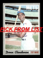 1970 Topps 269 -546 VG-EX Pick From List All PICTURED