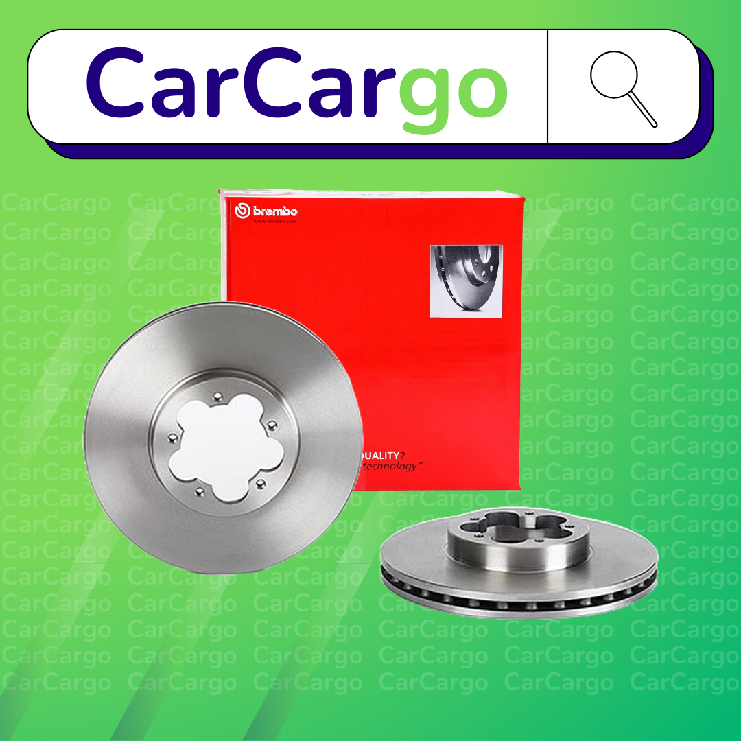 Brembo Vented Front Brake Discs Ford Transit 2.3 16V LPG RWD 2006-2014 300 mm
