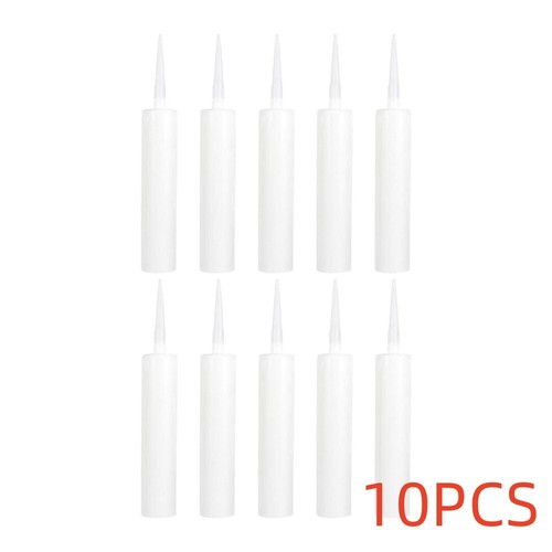 Empty Caulk Tubes Refillable Cartridges 310ml with Nozzles Caulking Sealant - Picture 7 of 7