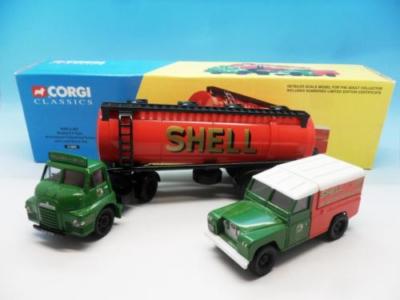 Camion Citerne Bedford Big Shell - Modèle Réduit Corgi, Occasion, échelle Indéterminée