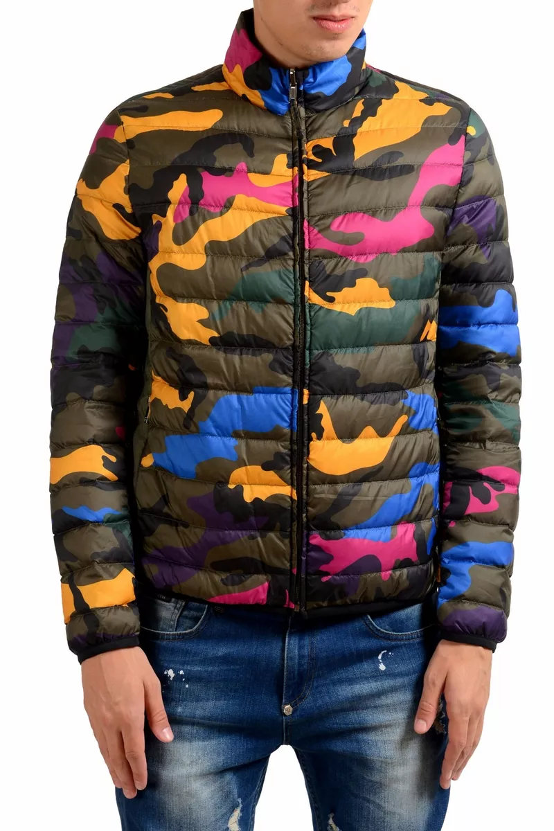 Valentino Garavani Men&#039;s Camouflage Zip Parka | eBay