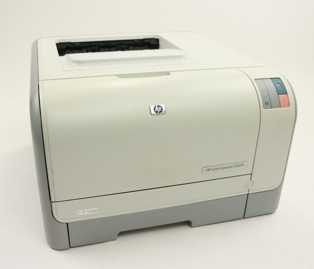 HP Color LaserJet CP1215 Workgroup Laser Printer CC376A AS IS Free