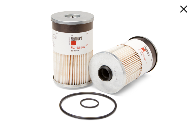 Genuine Fleetguard FS19765 Fuel Water Separator FS-19765 Set of